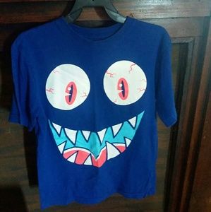 Monster face shirt